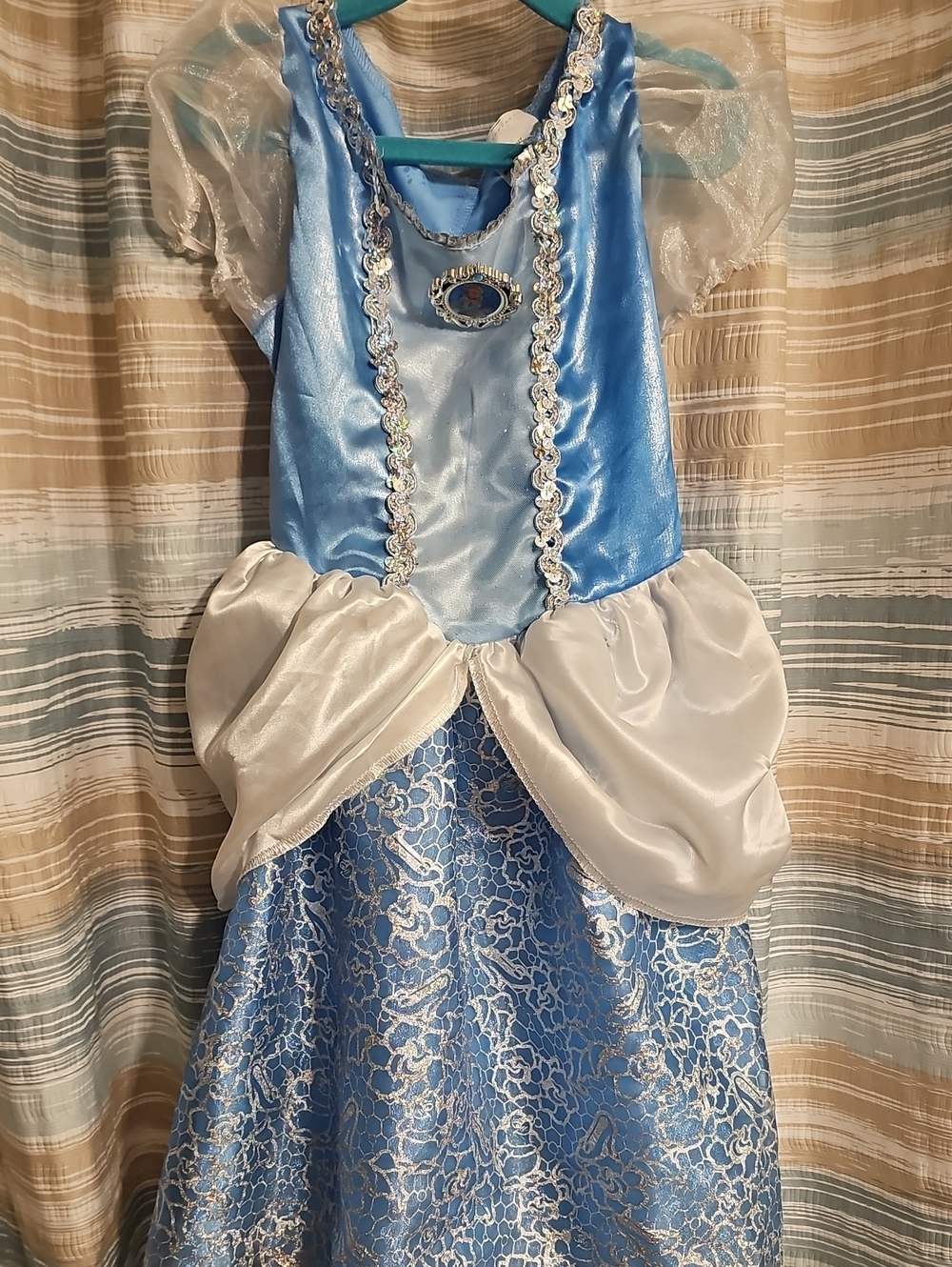 Disney Cinderella's Light Blue and White Princess Gown Costume